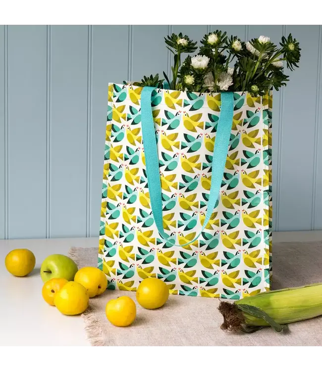 Shopper 40x34 cm Love Birds recycled plastic