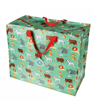 Rex London Big storage bag recycled plastic Animal Park 55cm