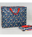 Big storage bag Rockets - recycled plastic 55cm