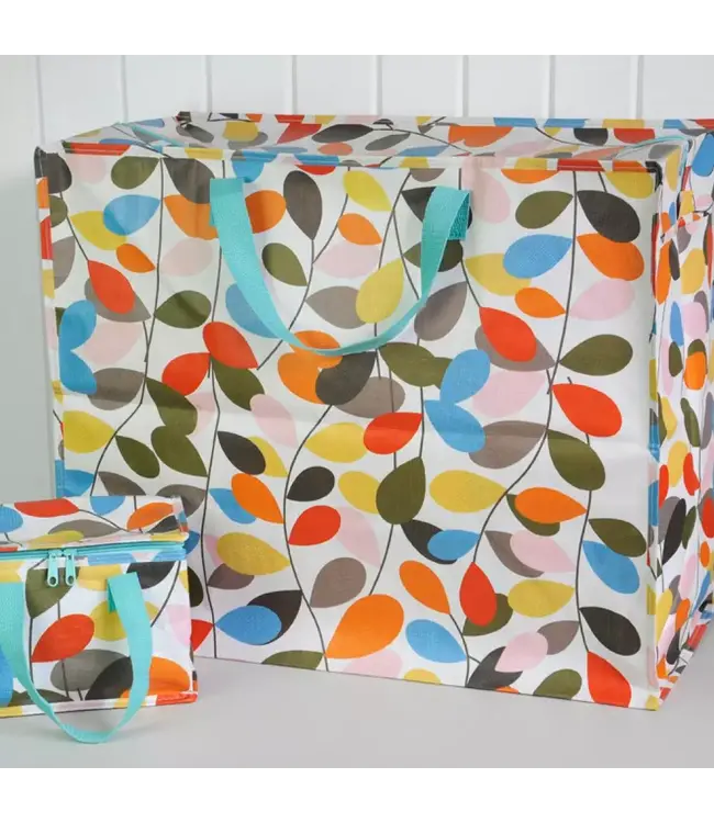 Grote opbergtas XL Vintage KLIMOP gerecycled plastic 55cm