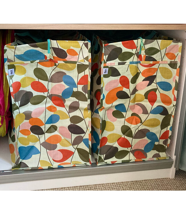 Grote opbergtas XL Vintage KLIMOP gerecycled plastic 55cm