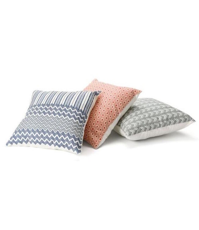 Pillow cover Graphic green-ecru 45x45cm