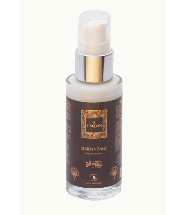 Facial serum with organic argan oil