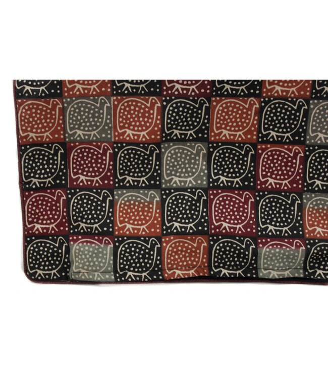 Cushion cover 40x40cm guinea fowl 40x40cm