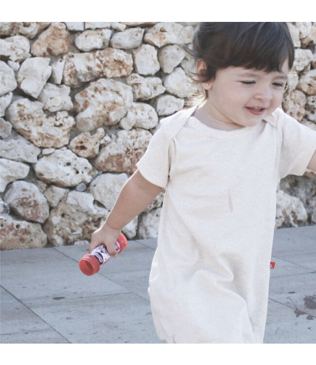 Summer dress organic cotton lilac 62-68