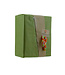 wrapping paper green-beige