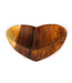 Kinta Wooden bowl heart shape D 20 x H 5 cm