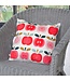 Vintage pillow Apples 45x45 cm