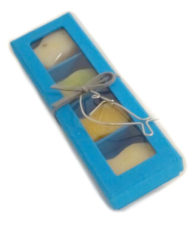 Giftbox with 4 soaps in Fish shape