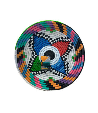 Mono Deco Multicolour rieten schaal D50 cm