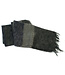 Sjaal wol acryl+katoen 180 x 70 cm paars-grijs