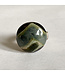 Adjustable ceramic ring round - green -black