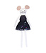 Cuddle toy - Lola the Mouse black - 30 cm