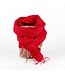 Shawl 160x30 cm (wool-look) red