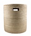 Palmleave basket Natural beige - H38xD35cm Small