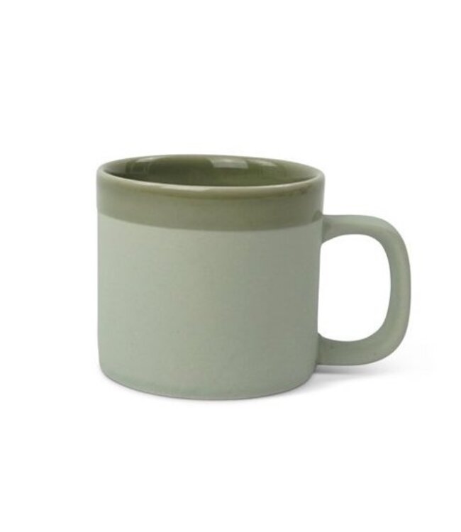 Ceramic espresso cup celadon green - XS -95 ml