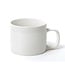 Kinta Ceramic tea/ coffee cup with ear - 200 ml - white