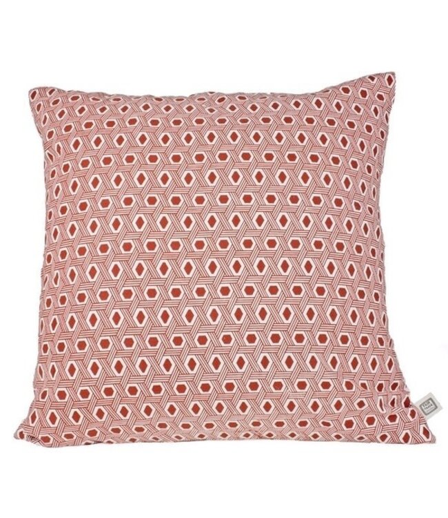 Pillow cover red cotton - Graphic 45x45cm