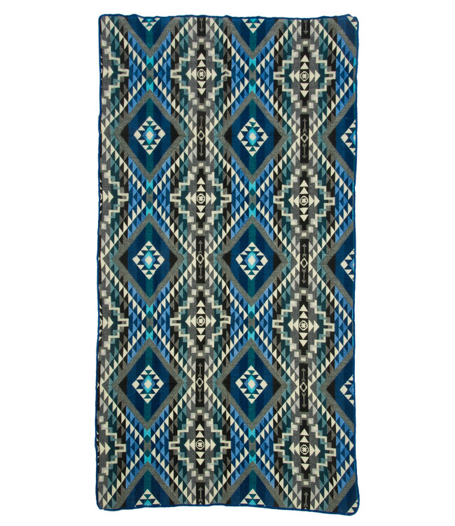 Plaid alpacawol 110 x 185 cm - Chimborazo - Zwart