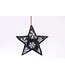 Kinta Christmas tree ornament Star blue denim