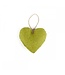 Felt hanger - heart 7x8 cm