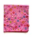 Girls' scarf Flower fun - fuchsia