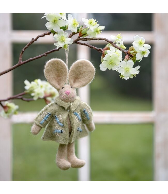 Felt hanger Easter Funny bunnies- assorti