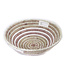 Bowl kaisa grass copper coloured-white D 50 cm