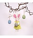 Felt hangers Easter bunny with easter egg - set of 6