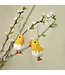 Felt hanger easter chick -6x4 cm