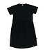 Maternity nightgown black organic cotton - small (size 36)
