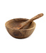 Olive wood bowl D 12 cm x H 4,5 cm