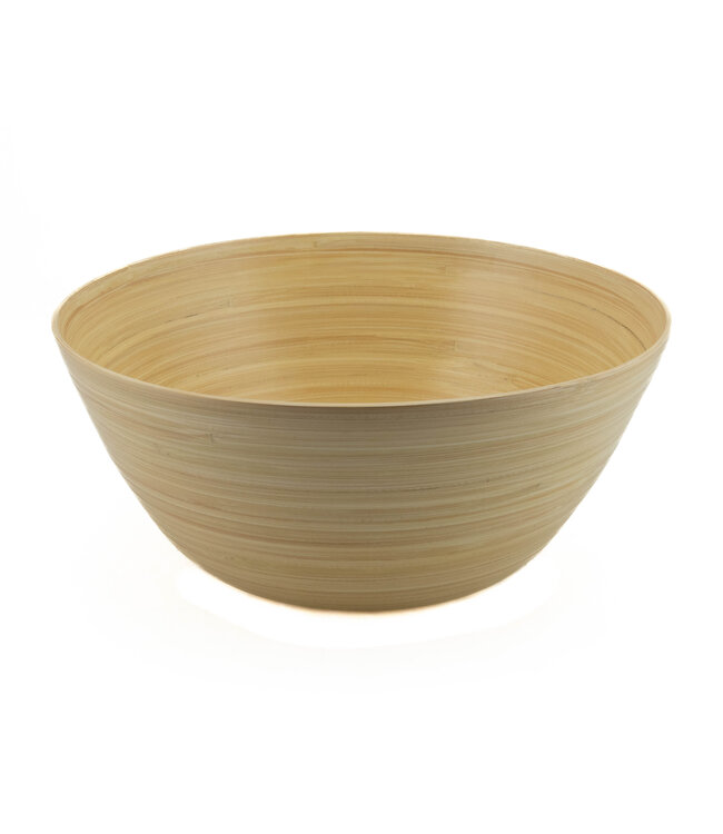 Bamboo bowl round D 28 cm x height 13 cm