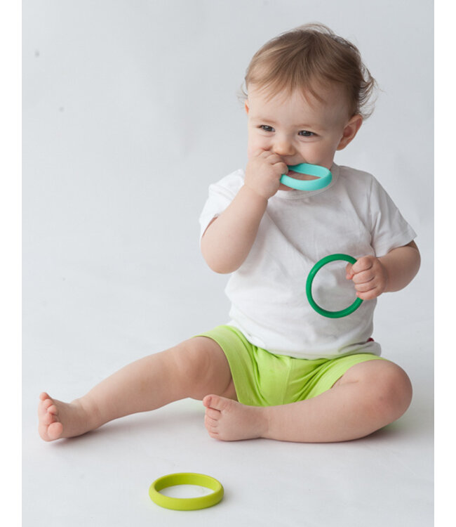 T shirt organic cotton uni white 86-92