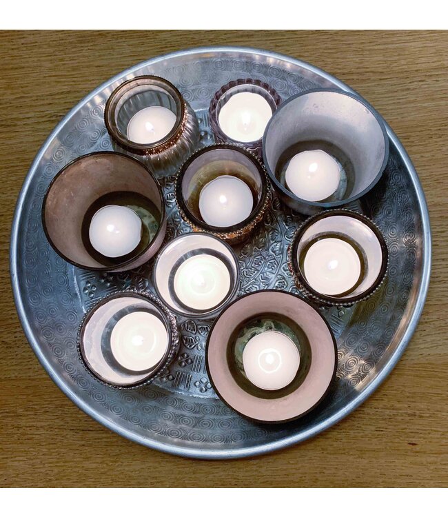 Bowl aluminium D 30 x 2,5 cm