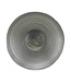 Bowl aluminium checks and spots - D 30 x H6 cm