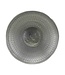 Bowl aluminium checks and spots - XL - D 36 x H8 cm