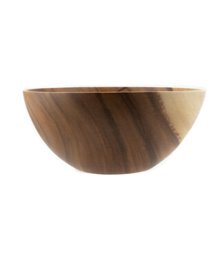 Kinta Wooden bowl D30xH13 cm matt acacia wood