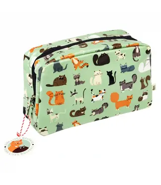 Rex London Toiletry bag L29xW11xH16,5 cm oilcloth | Nine Lives