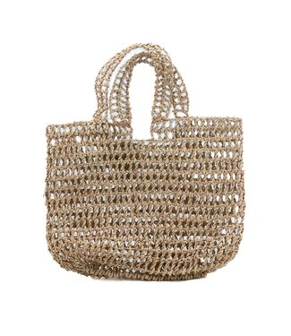 Tahoua Handbag knotted palmleave - 24 x 35