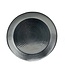Bowl aluminium with circels D 30 x 2,5cm