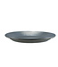 Bowl aluminium with circels D 30 x 2,5cm