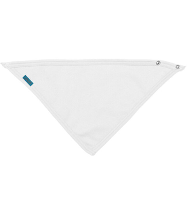 Dribble cloth/ bib organic cotton white