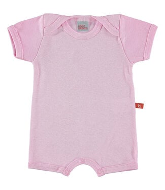 Limo basics Summersuit / baby body organic cotton pink 86/92