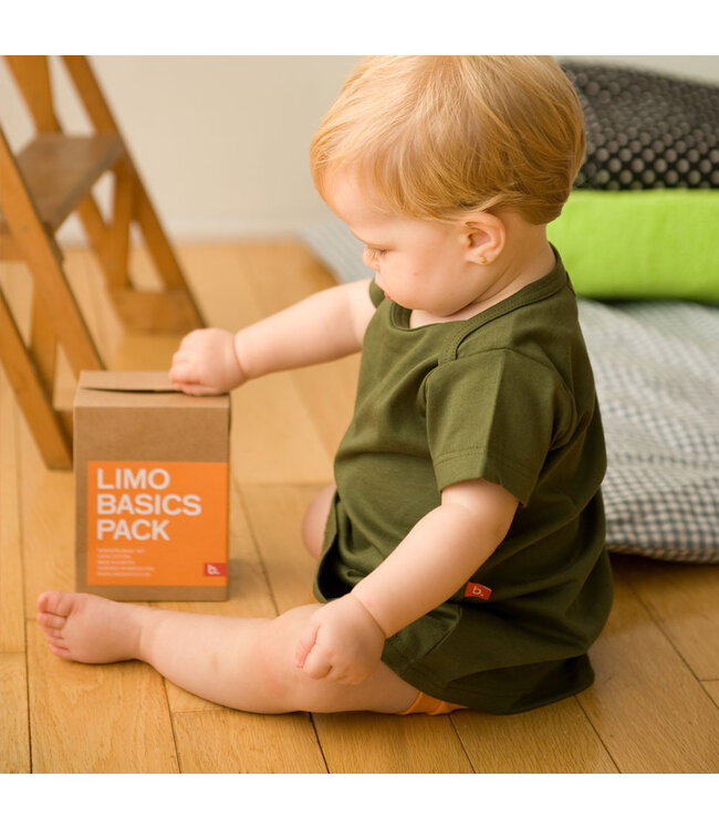 Baby summer dress organic cotton grey fidd sizes