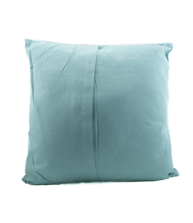 Cushion aqua with figures - 50x50 cm