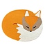 BeYoona Felt carpet - Orange Fox - 77 x 62 cm