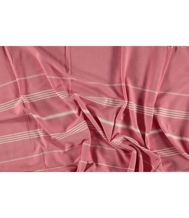 Hamamdoek mintgroen 180x100cm multi-streep