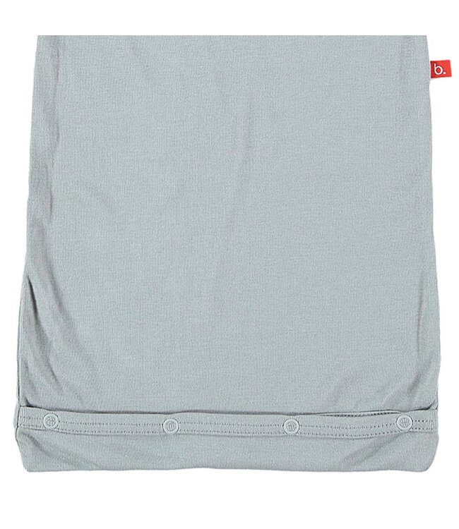 Baby sleeping bag darkgrey organic cotton