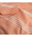 Hamamdoek multistreep meloen 180x100 cm